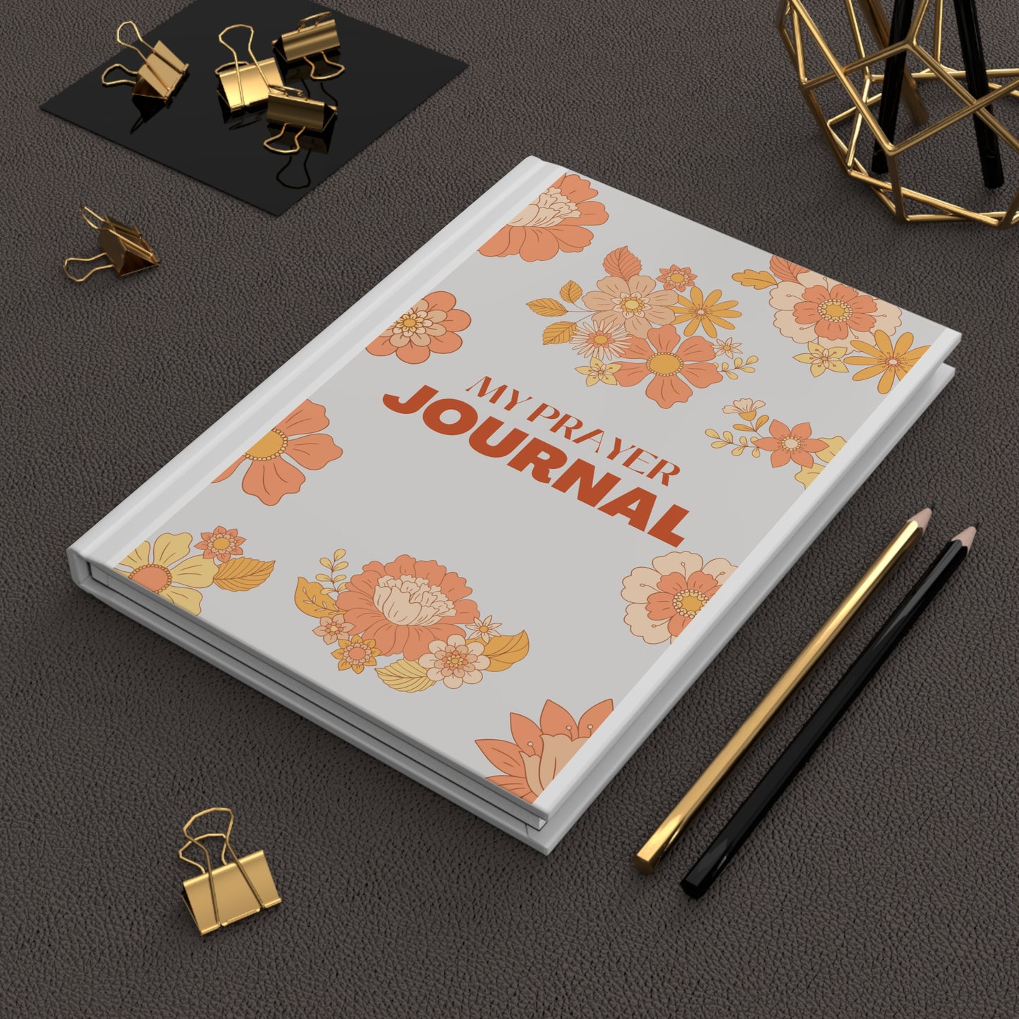My Prayer Journal — Floral Hardcover Prayer Journal (Matte)