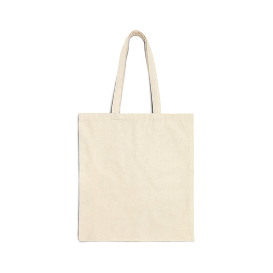 Inspiring Cotton Canvas Tote Bag - "God Is Within Her"