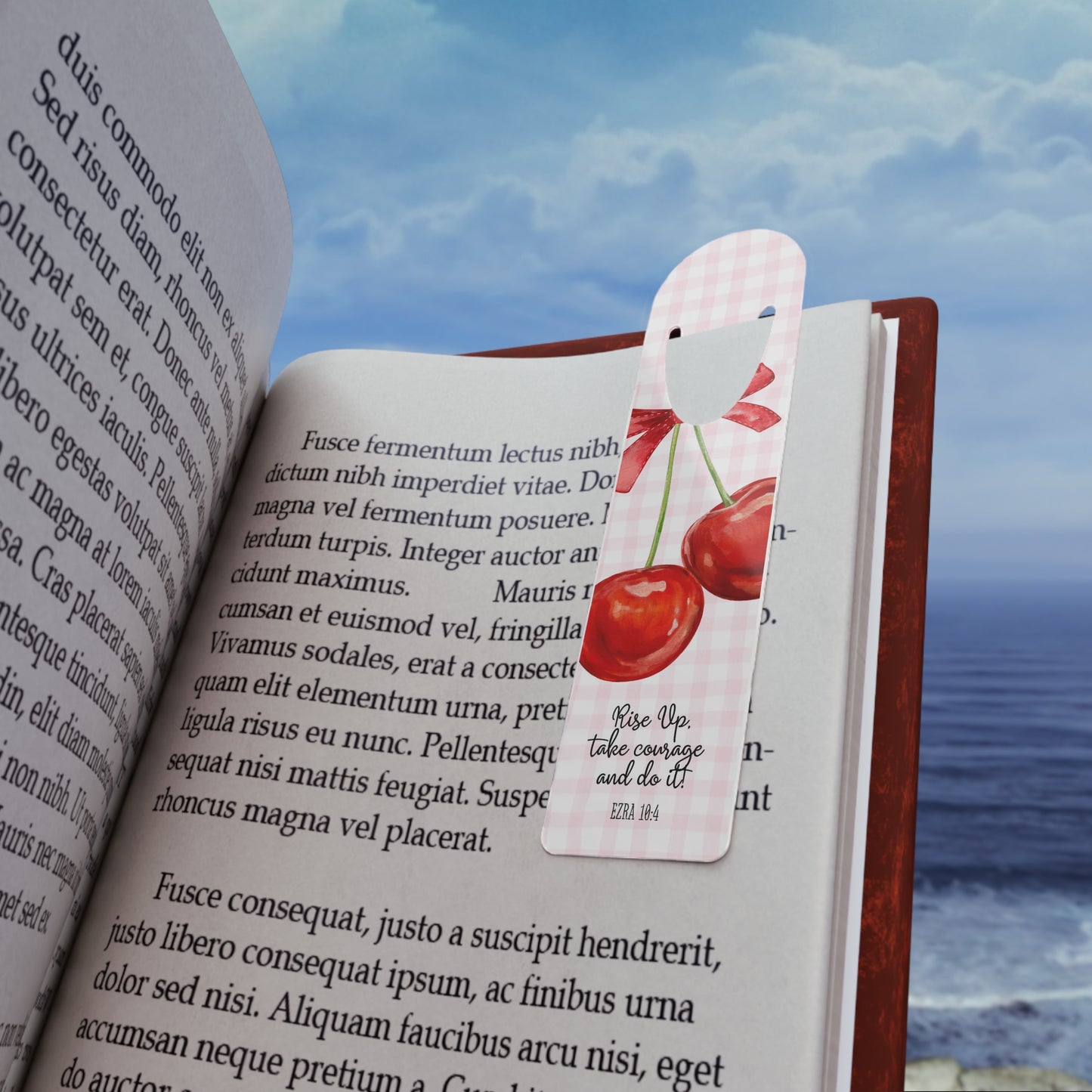 Inspirational Cherry Bookmark