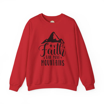 Faith Can Move Mountains Crewneck Sweatshirt