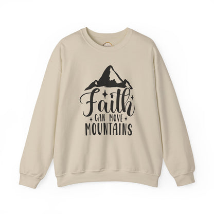 Faith Can Move Mountains Crewneck Sweatshirt