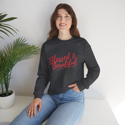 Blessed & Beautiful Crewneck Sweatshirt