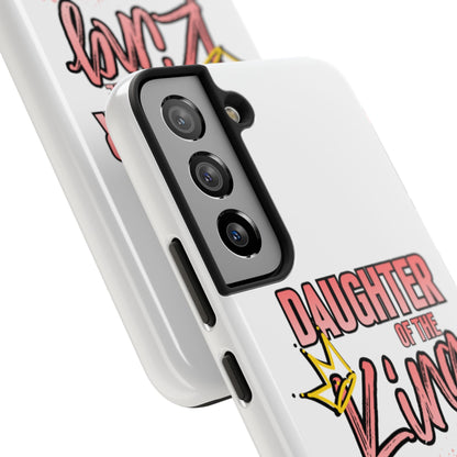 Daughter of the King Tough Phone Case — Christian Faith Protection iPhone Cover