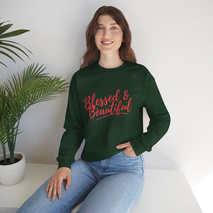 Blessed & Beautiful Crewneck Sweatshirt