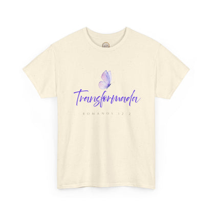 Transformada Unisex Heavy Cotton Tee, Inspirational T-Shirt, Gift for Nature Lovers, Motivational Apparel, Butterfly [...]