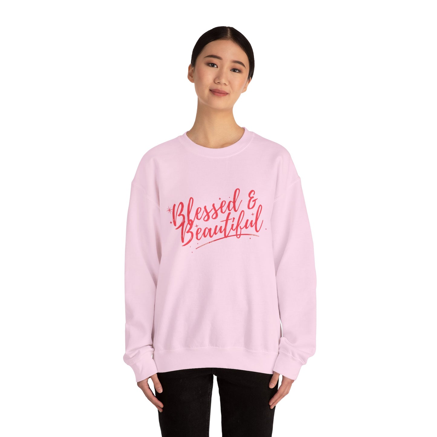 Blessed & Beautiful Crewneck Sweatshirt