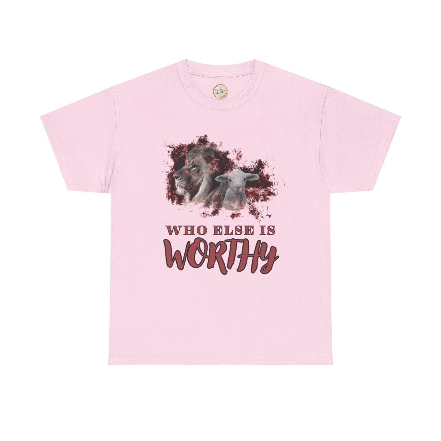 Who Else Is Worthy Tee, Inspirational T-Shirt for Faith, Meaningful Gift, Christian Apparel, Casual Wear, Spiritual Clothing
