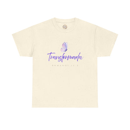 Transformada Unisex Heavy Cotton Tee, Inspirational T-Shirt, Gift for Nature Lovers, Motivational Apparel, Butterfly [...]