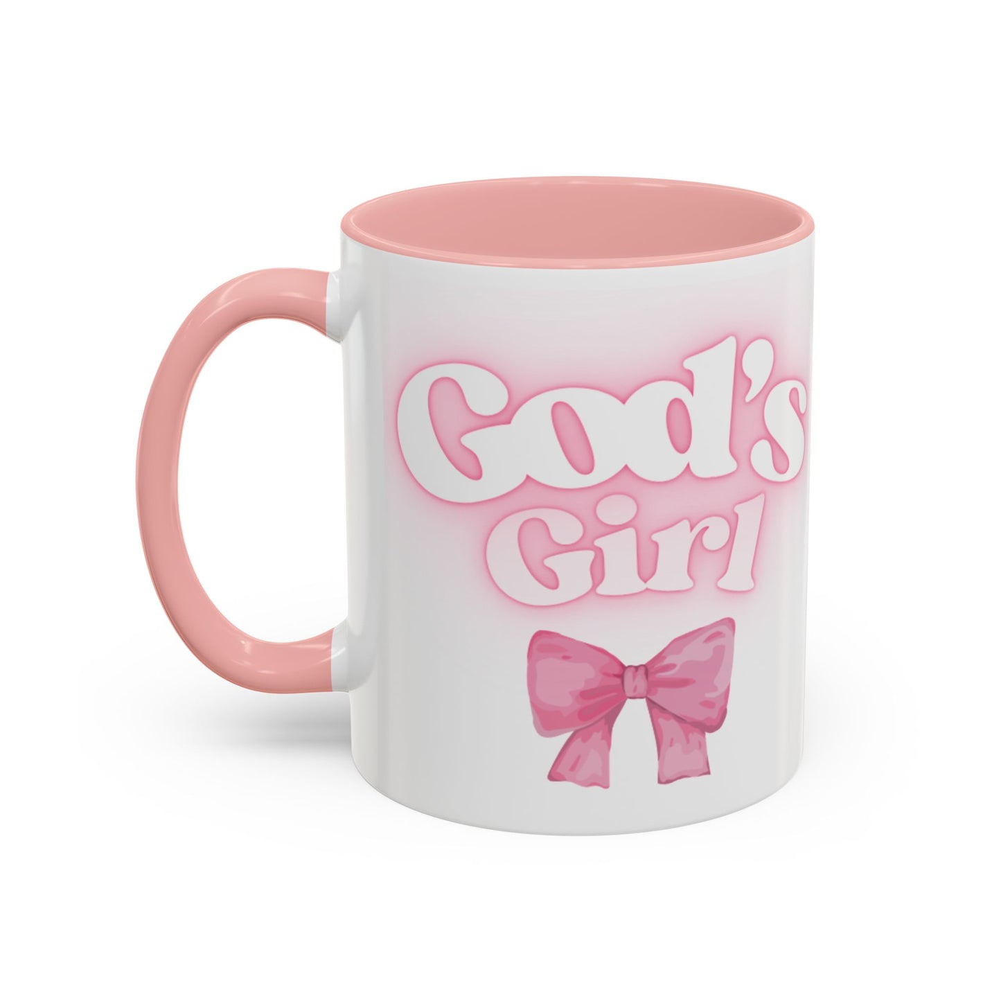 God's Girl Accent Coffee Mug - Gift for Faith, Christian, Religious Events, Inspirational Decor, Birthday, Friendship, Faith