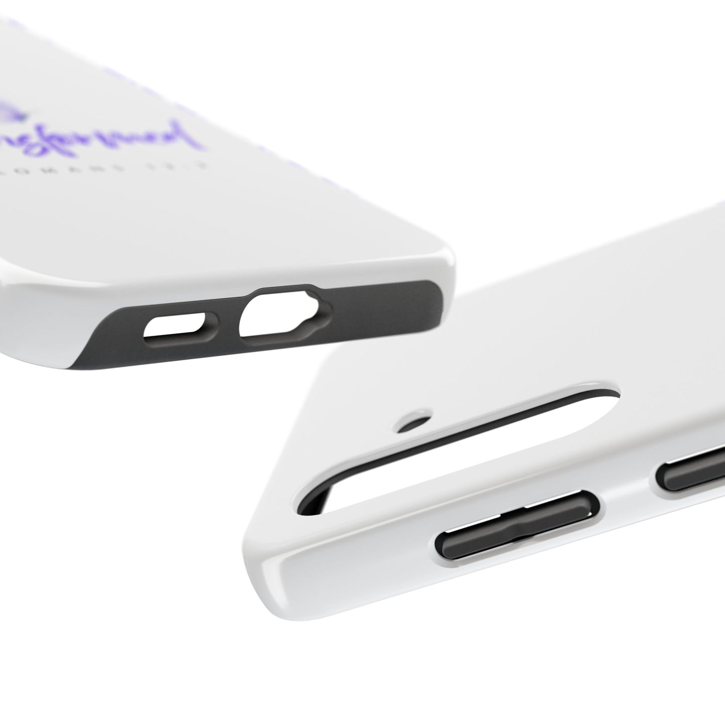 Transformed Phone Case - Inspirational Butterfly Design, Tough Phone Cover, Bible Verse Accessory, Unique Gift for Faith Lovers