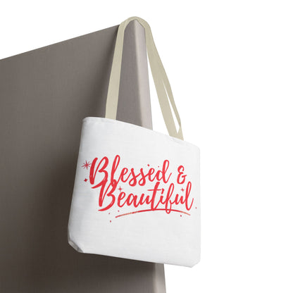 Blessed & Beautiful Tote Bag