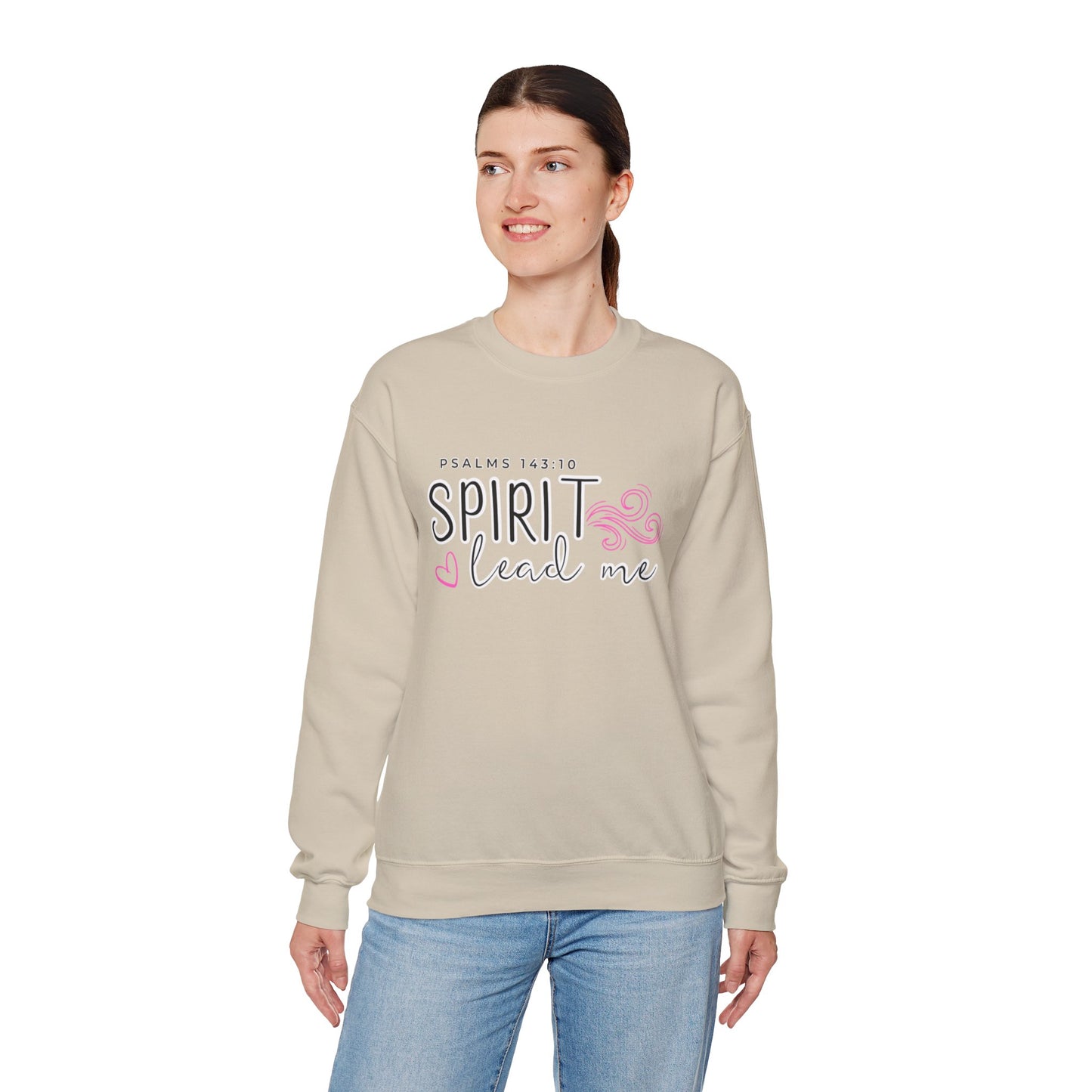 Spirit Lead Me - Inspirational Spirit Crewneck Sweatshirt