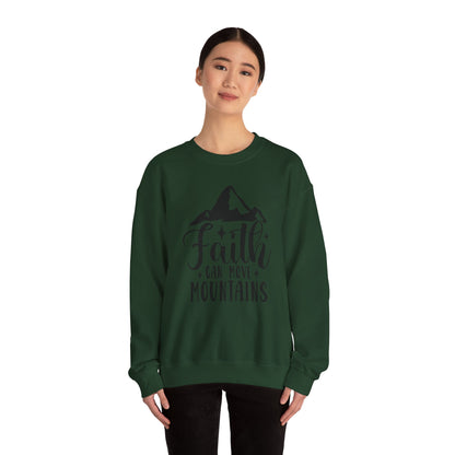 Faith Can Move Mountains Crewneck Sweatshirt