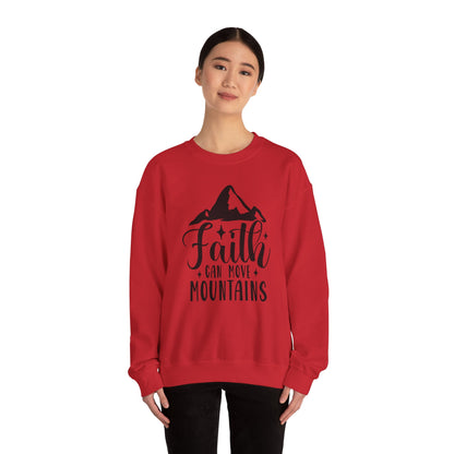 Faith Can Move Mountains Crewneck Sweatshirt