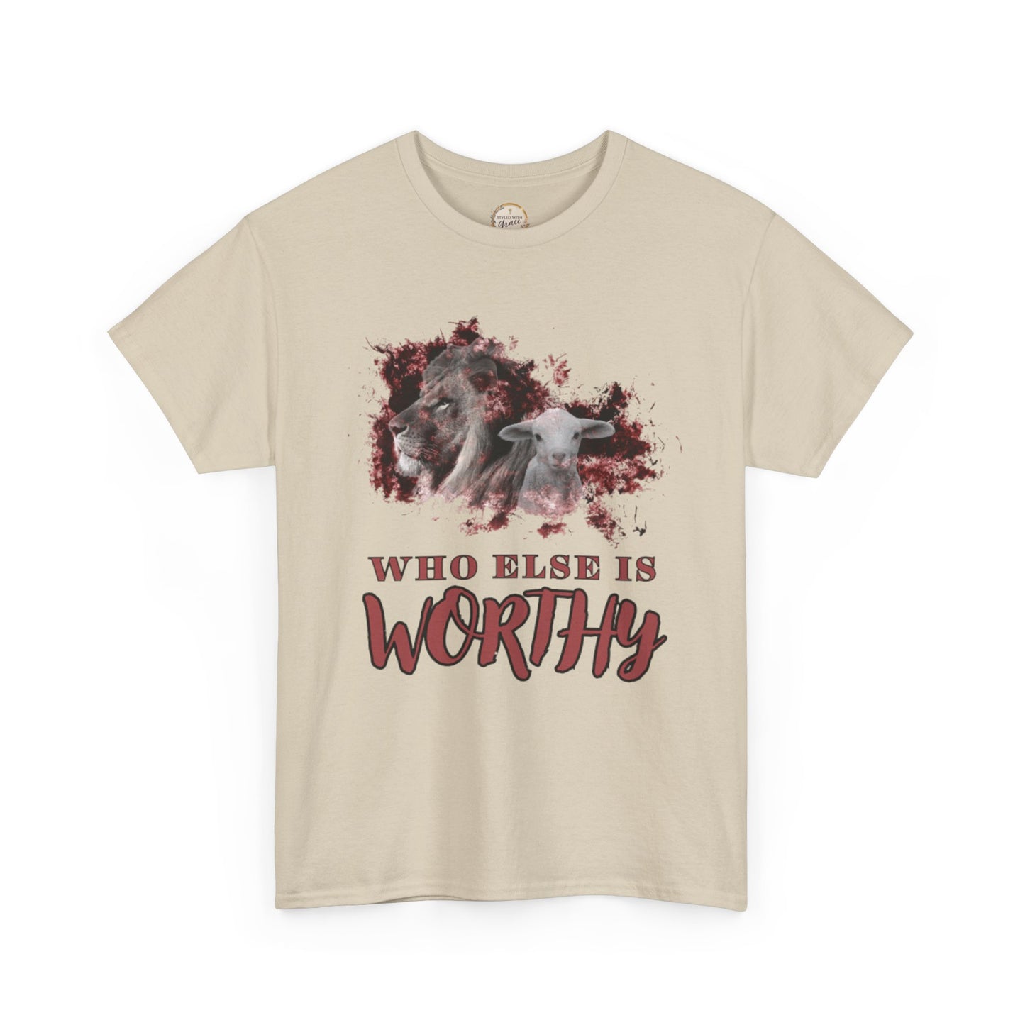 Who Else Is Worthy Tee, Inspirational T-Shirt for Faith, Meaningful Gift, Christian Apparel, Casual Wear, Spiritual Clothing
