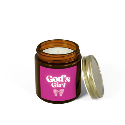 God's Girl - Coconut Apricot Scented Candle (4oz & 9oz)