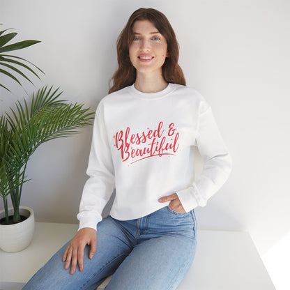 Blessed & Beautiful Crewneck Sweatshirt
