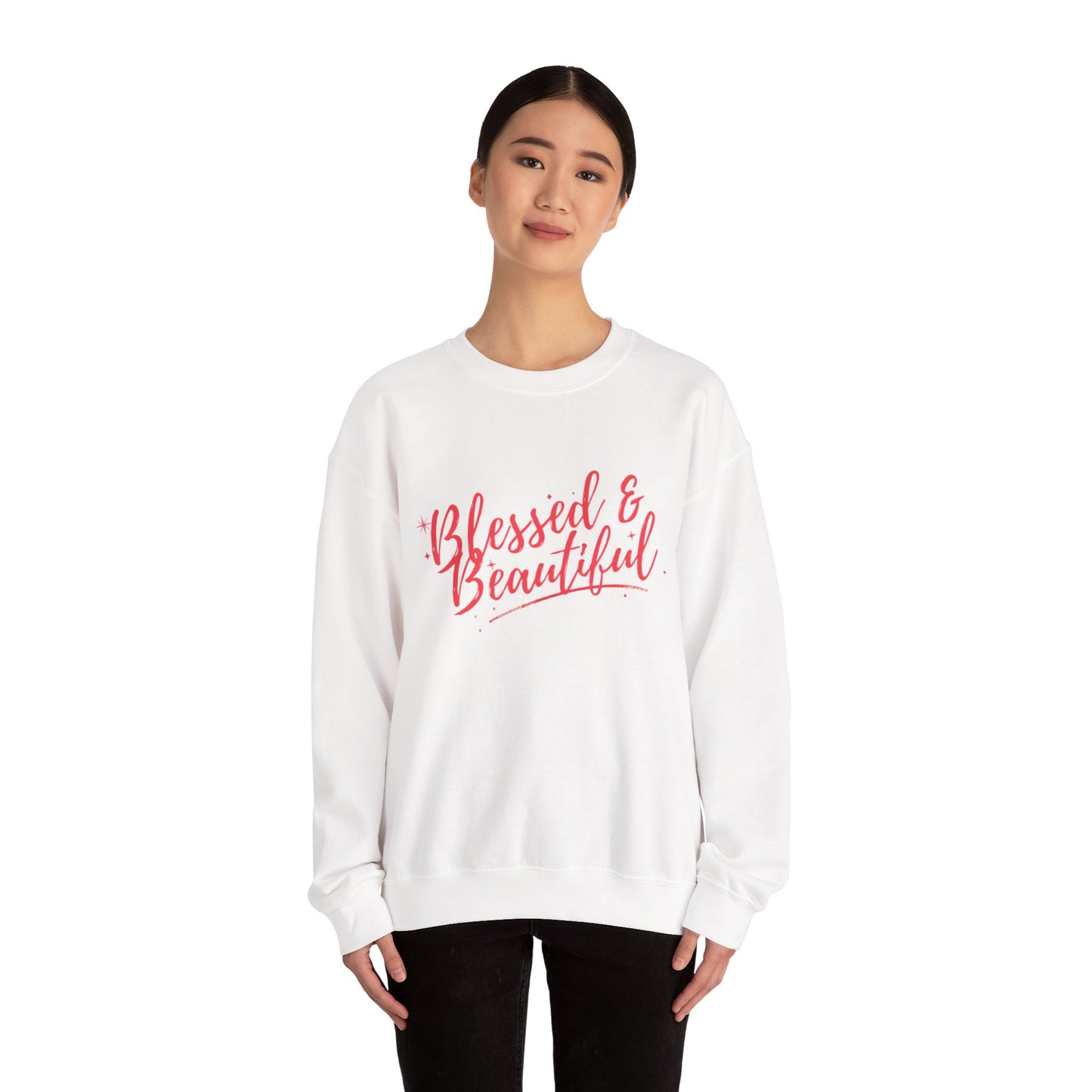 Blessed & Beautiful Crewneck Sweatshirt