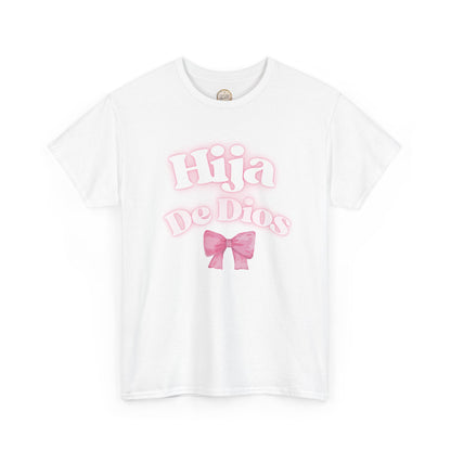Hija De Dios Unisex T-Shirt, Cute Cotton Tee for Parents, Gifts, Celebrations, Family Events, Everyday Wear