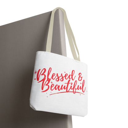 Blessed & Beautiful Tote Bag