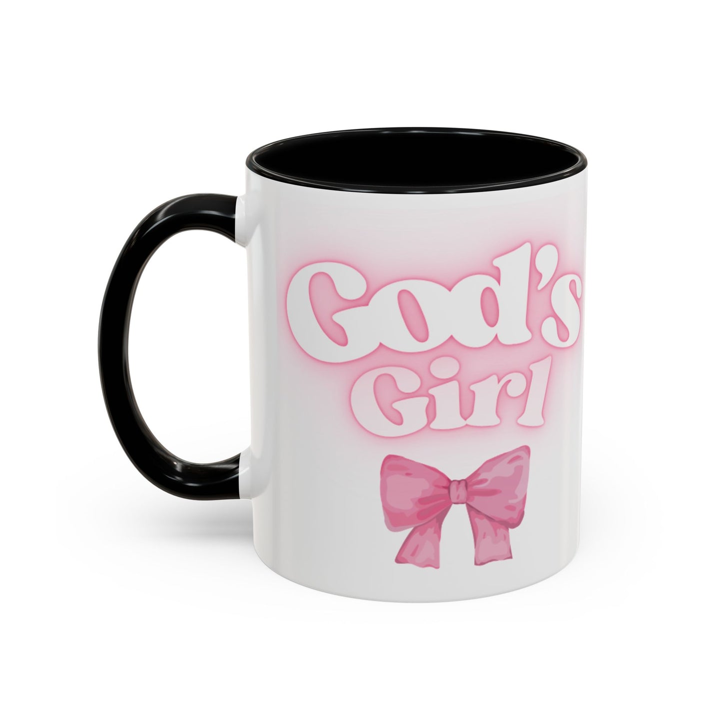God's Girl Accent Coffee Mug - Gift for Faith, Christian, Religious Events, Inspirational Decor, Birthday, Friendship, Faith