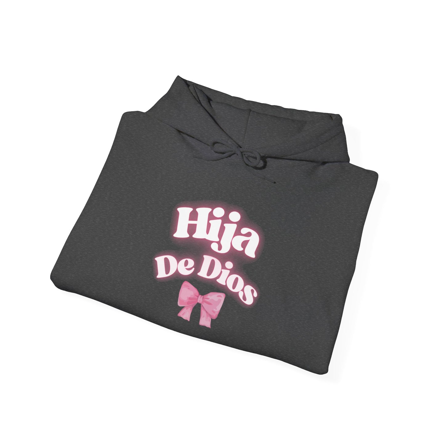 Hija De Dios Hoodie, Unisex Heavy Blend Sweatshirt, Gift for Her, Trendy Streetwear, Cozy Layering Option