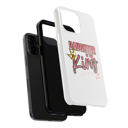 Daughter of the King Tough Phone Case — Christian Faith Protection iPhone Cover