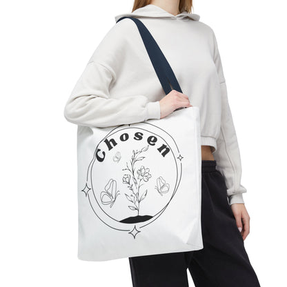 Chosen Floral Tote Bag – Empowerment + Style
