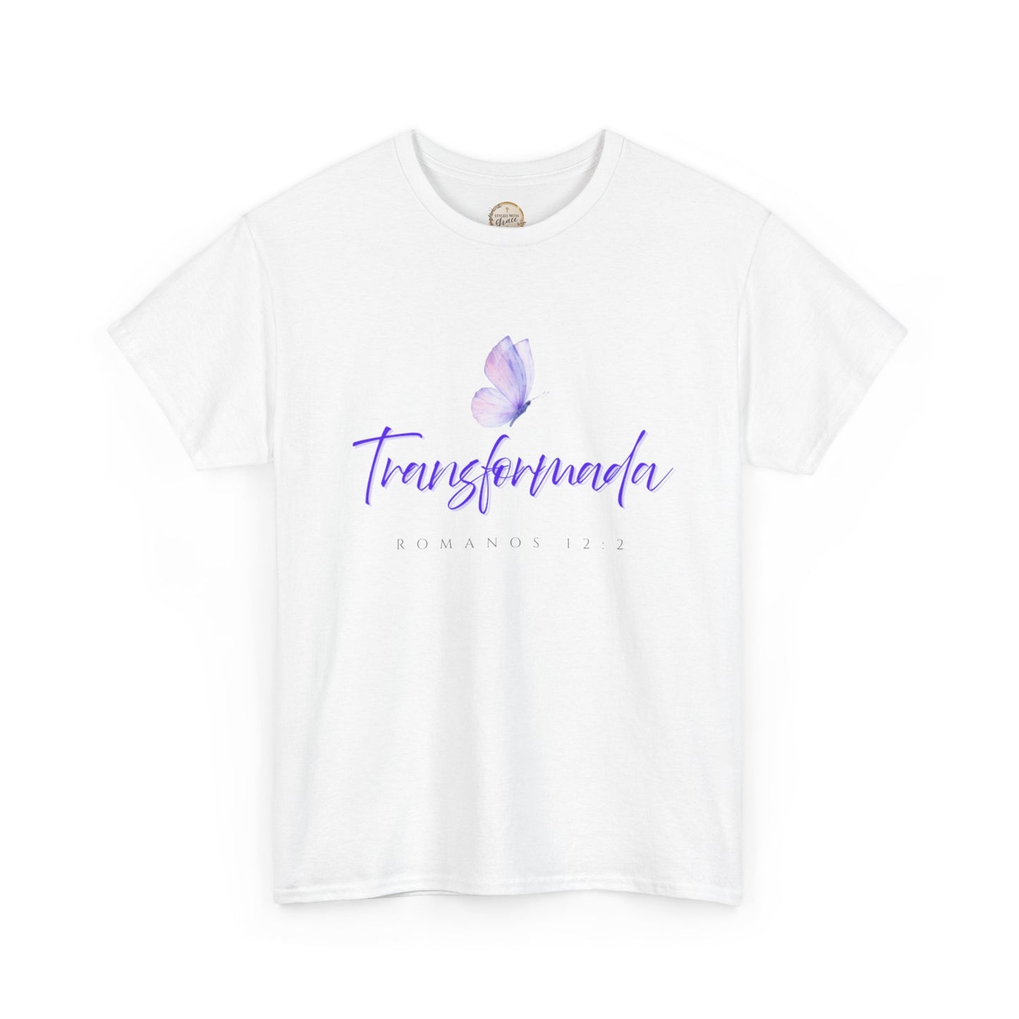 Transformada Unisex Heavy Cotton Tee, Inspirational T-Shirt, Gift for Nature Lovers, Motivational Apparel, Butterfly [...]