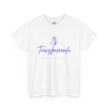 Transformada Unisex Heavy Cotton Tee, Inspirational T-Shirt, Gift for Nature Lovers, Motivational Apparel, Butterfly [...]