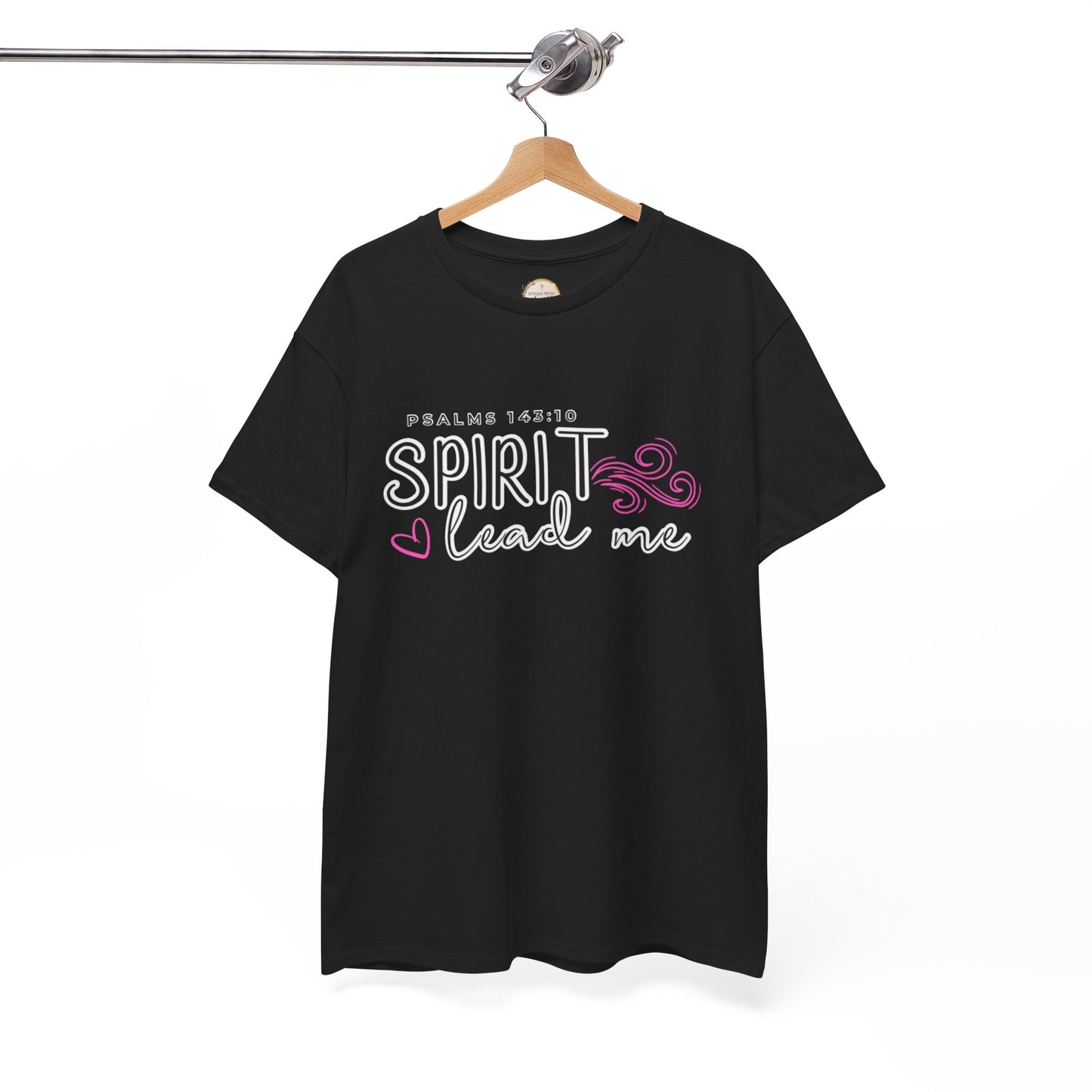 Psalms 143:10 Spirit Lead Me Unisex Heavy Cotton Tee