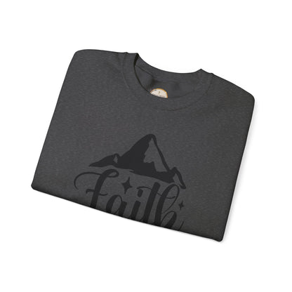 Faith Can Move Mountains Crewneck Sweatshirt