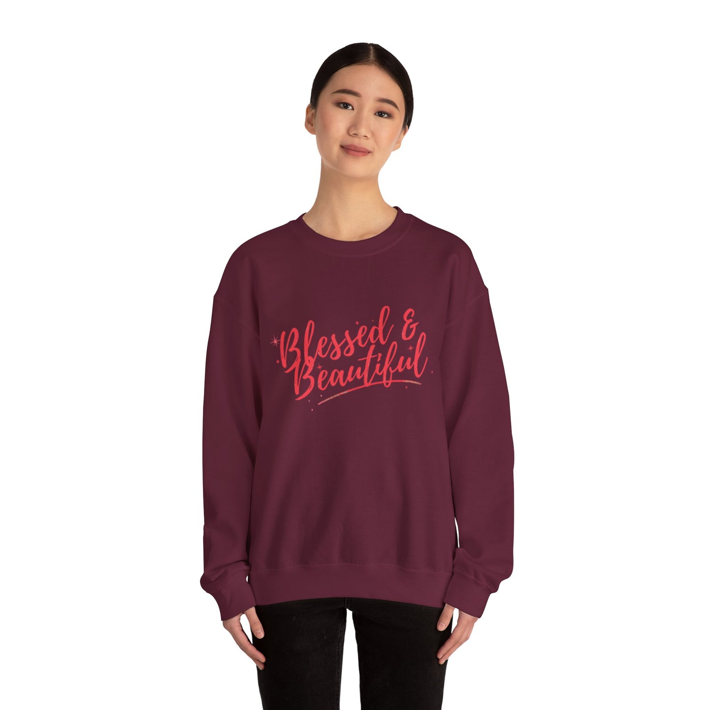 Blessed & Beautiful Crewneck Sweatshirt