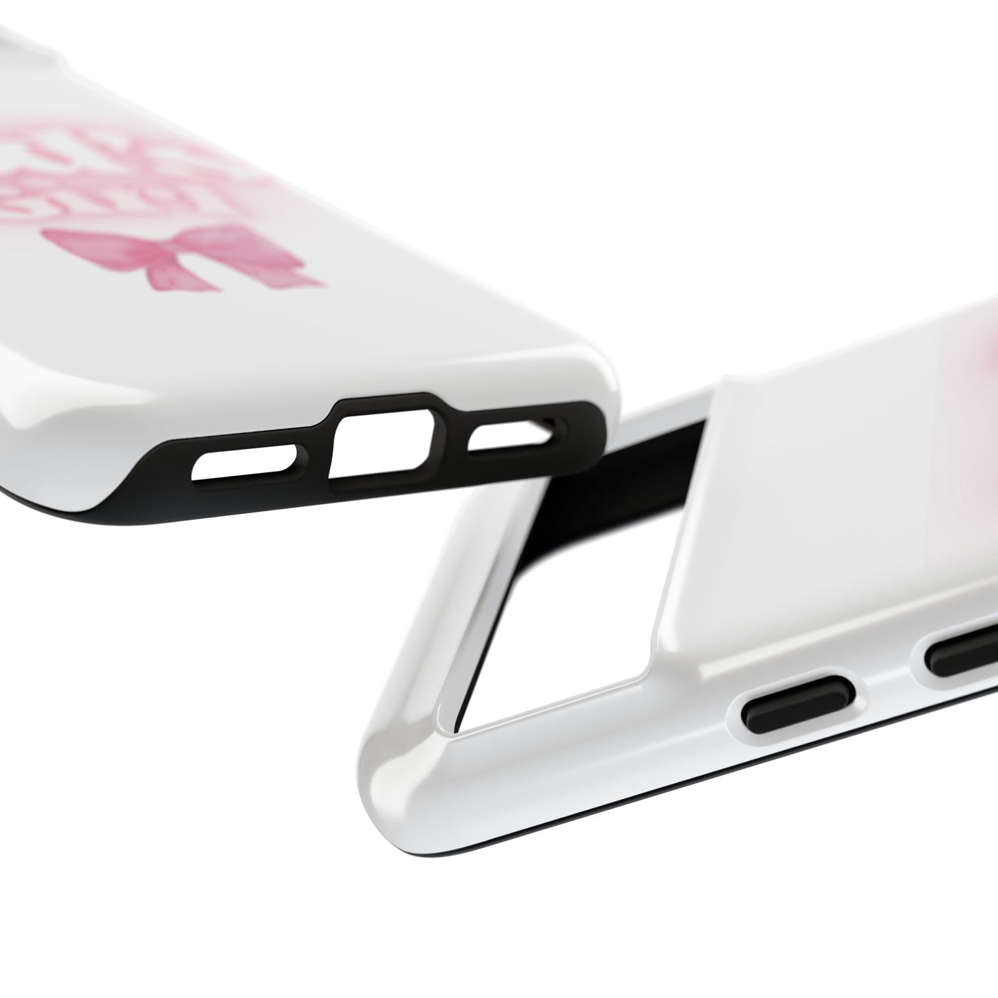 God's Girl Cute Phone Case, Pink Bow Case, Faith-Based Gifts, Christian Accessories, Birthday Present, Inspirational Jewelry