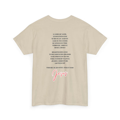 Who Else Is Worthy Tee, Inspirational T-Shirt for Faith, Meaningful Gift, Christian Apparel, Casual Wear, Spiritual Clothing