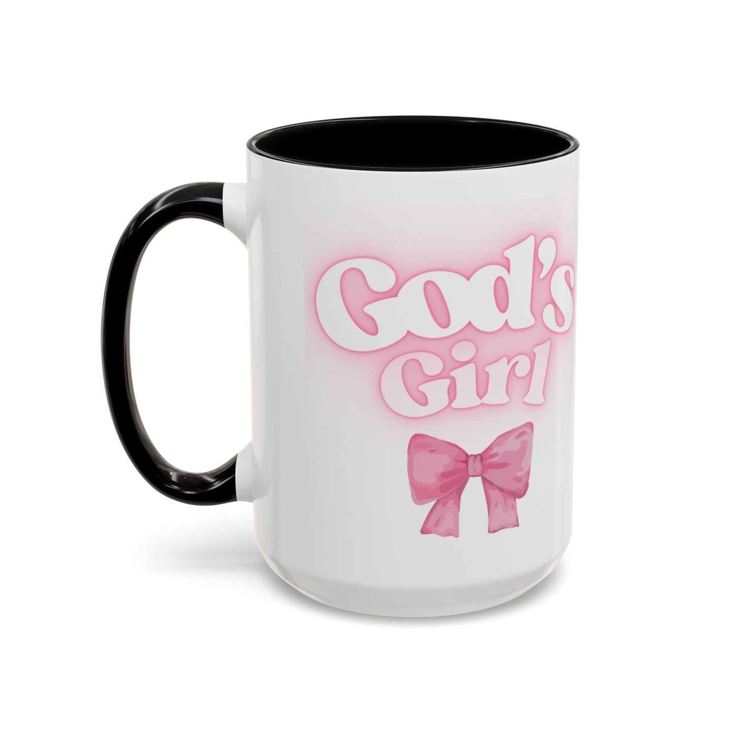 God's Girl Accent Coffee Mug - Gift for Faith, Christian, Religious Events, Inspirational Decor, Birthday, Friendship, Faith