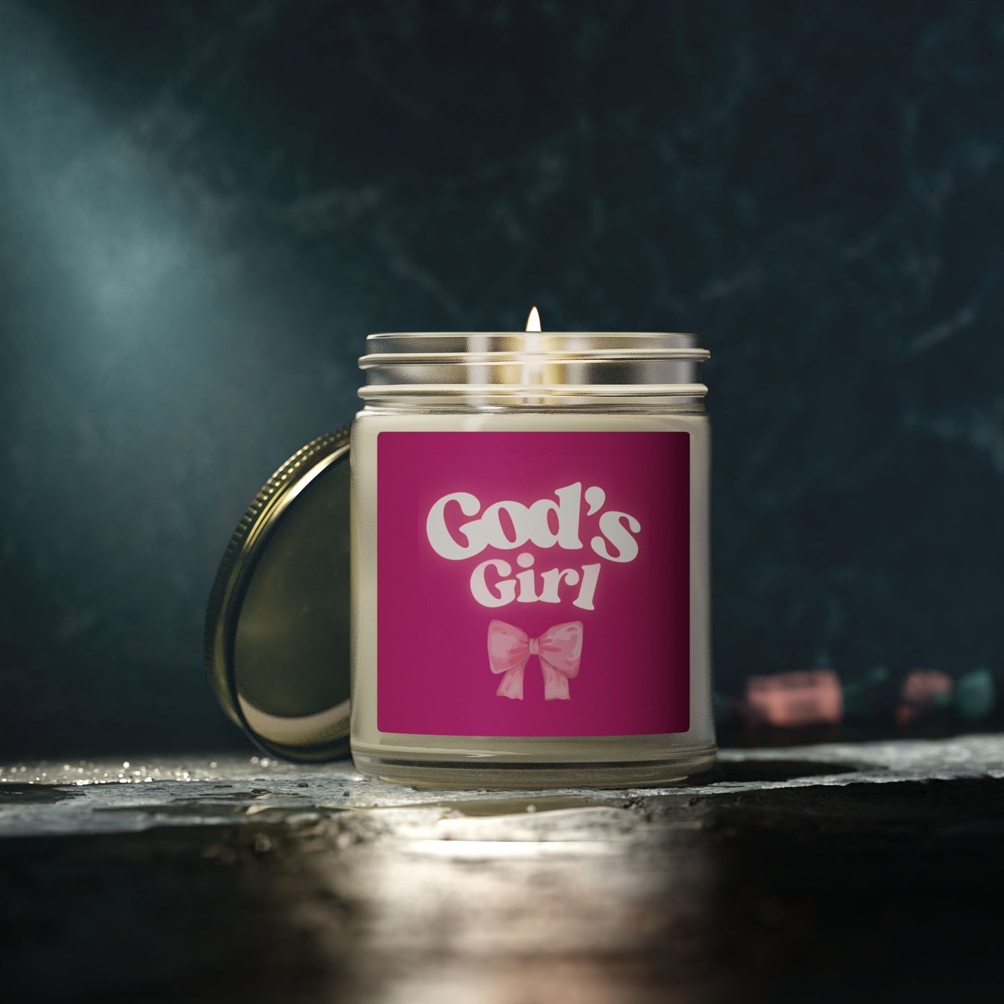 God's Girl - Coconut Apricot Scented Candle (4oz & 9oz)