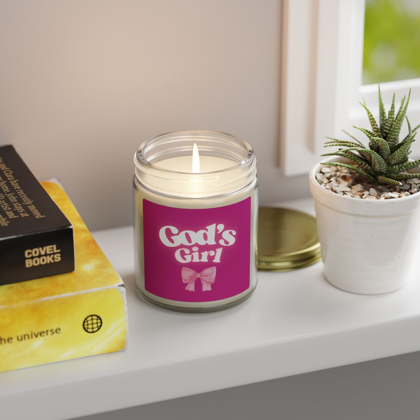 God's Girl - Coconut Apricot Scented Candle (4oz & 9oz)