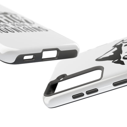 Inspirational Tough Phone Cases - 'Faith Can Move Mountains' Design