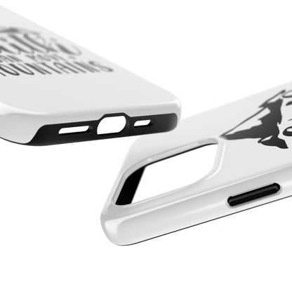 Inspirational Tough Phone Cases - 'Faith Can Move Mountains' Design