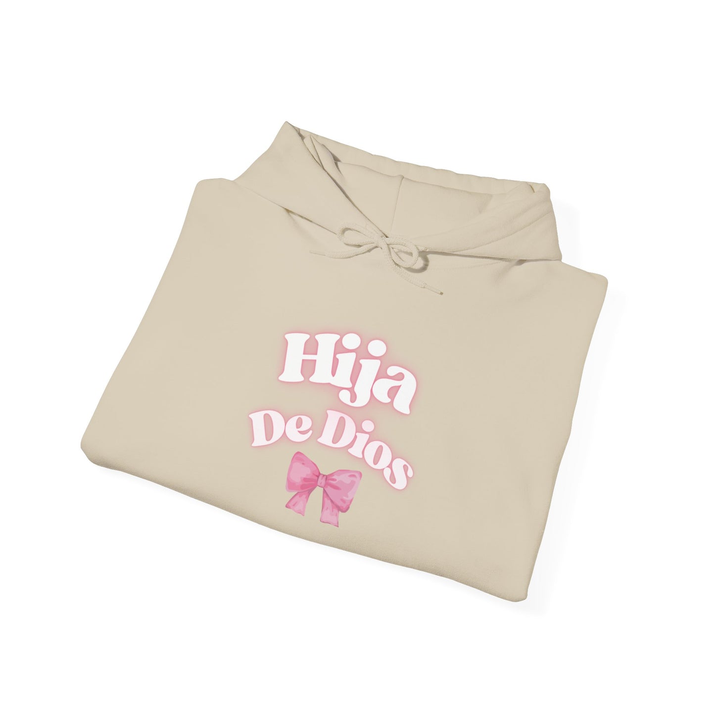 Hija De Dios Hoodie, Unisex Heavy Blend Sweatshirt, Gift for Her, Trendy Streetwear, Cozy Layering Option