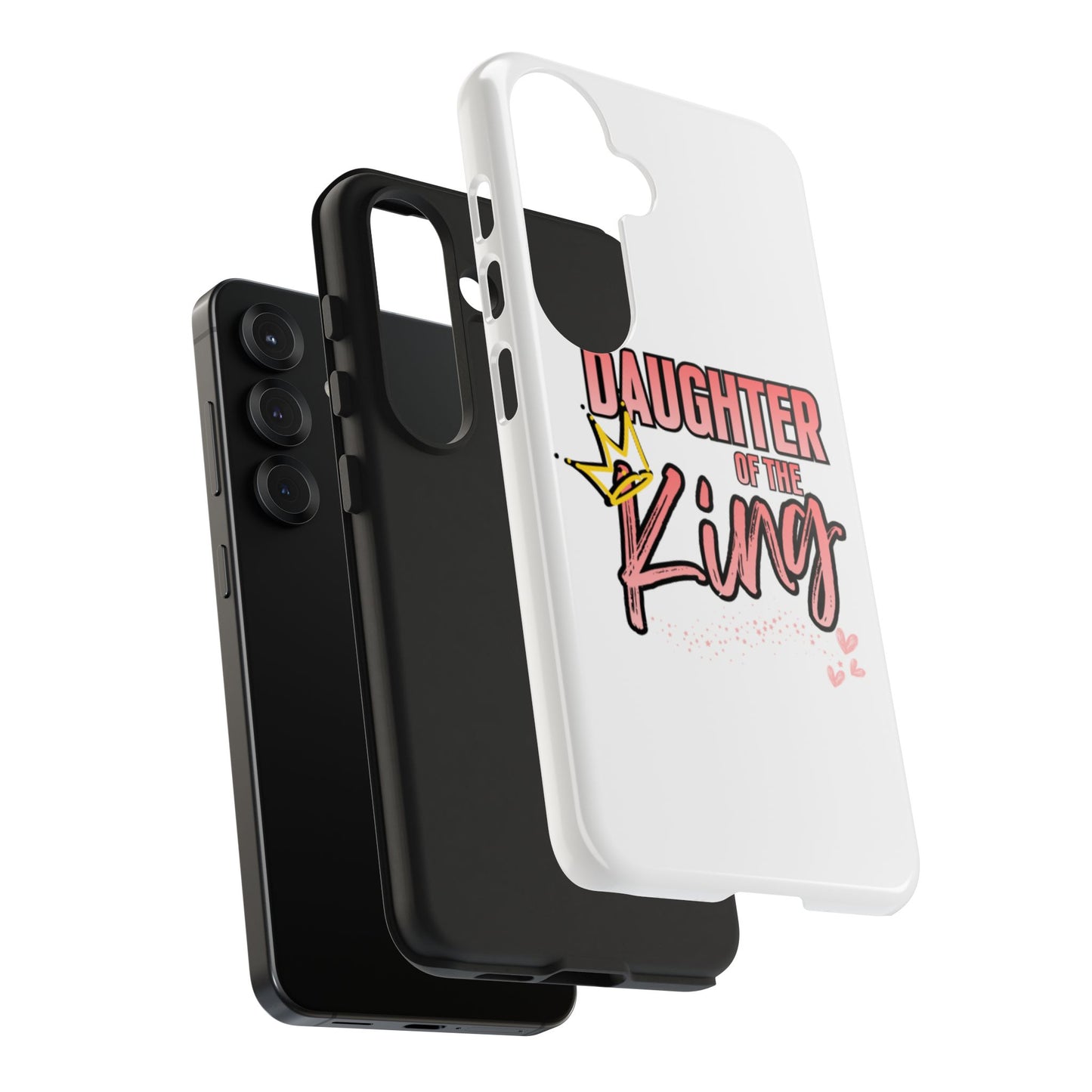 Daughter of the King Tough Phone Case — Christian Faith Protection iPhone Cover