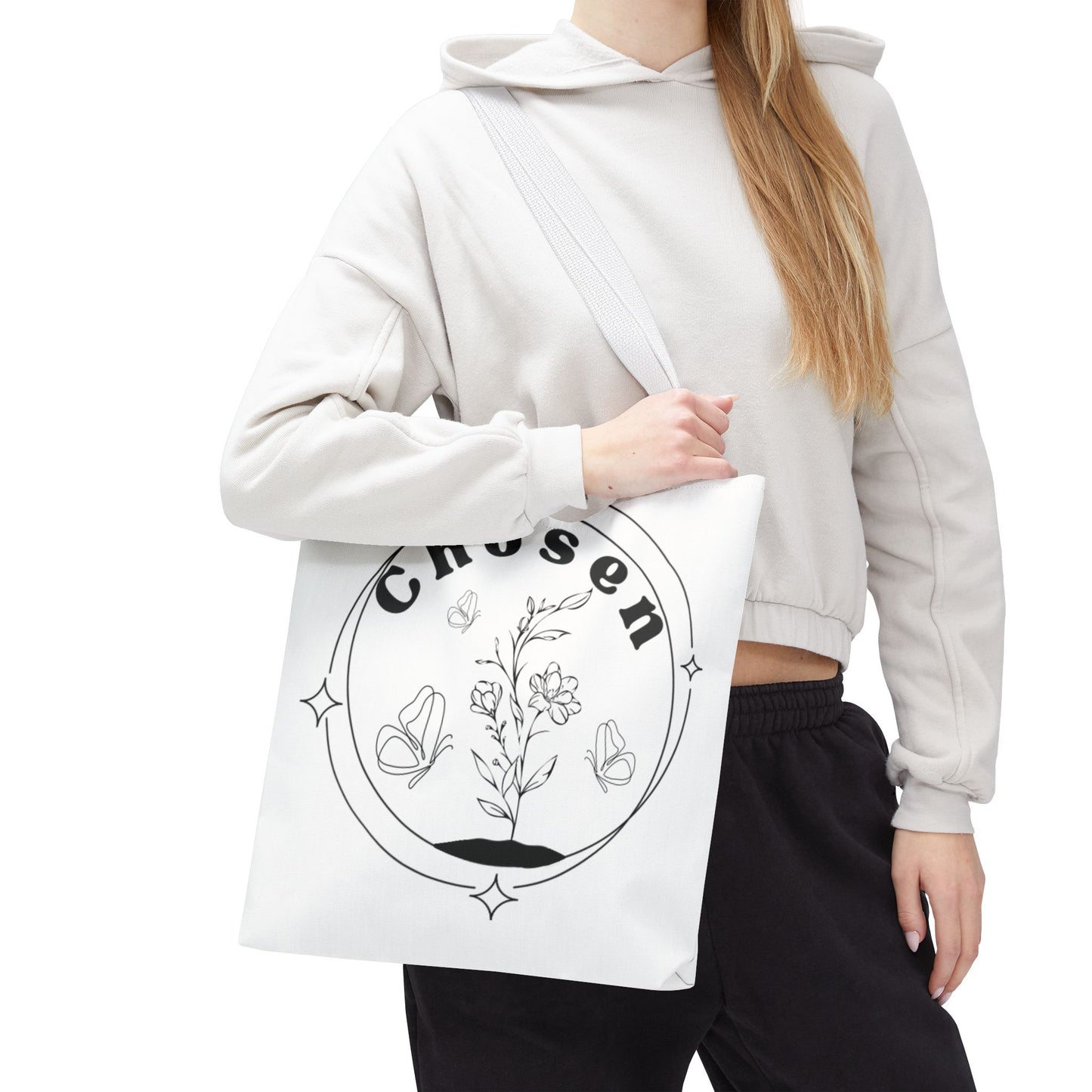 Chosen Floral Tote Bag – Empowerment + Style