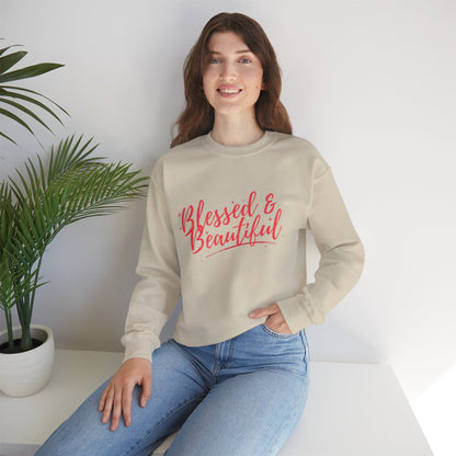Blessed & Beautiful Crewneck Sweatshirt