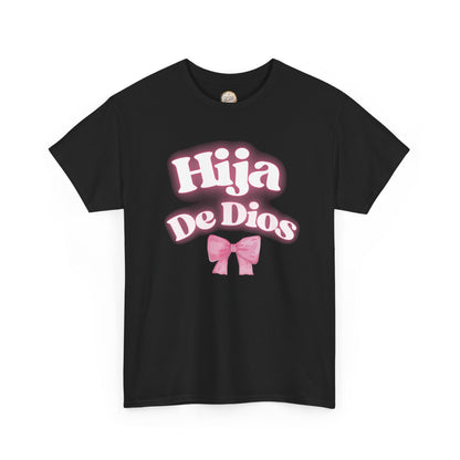 Hija De Dios Unisex T-Shirt, Cute Cotton Tee for Parents, Gifts, Celebrations, Family Events, Everyday Wear