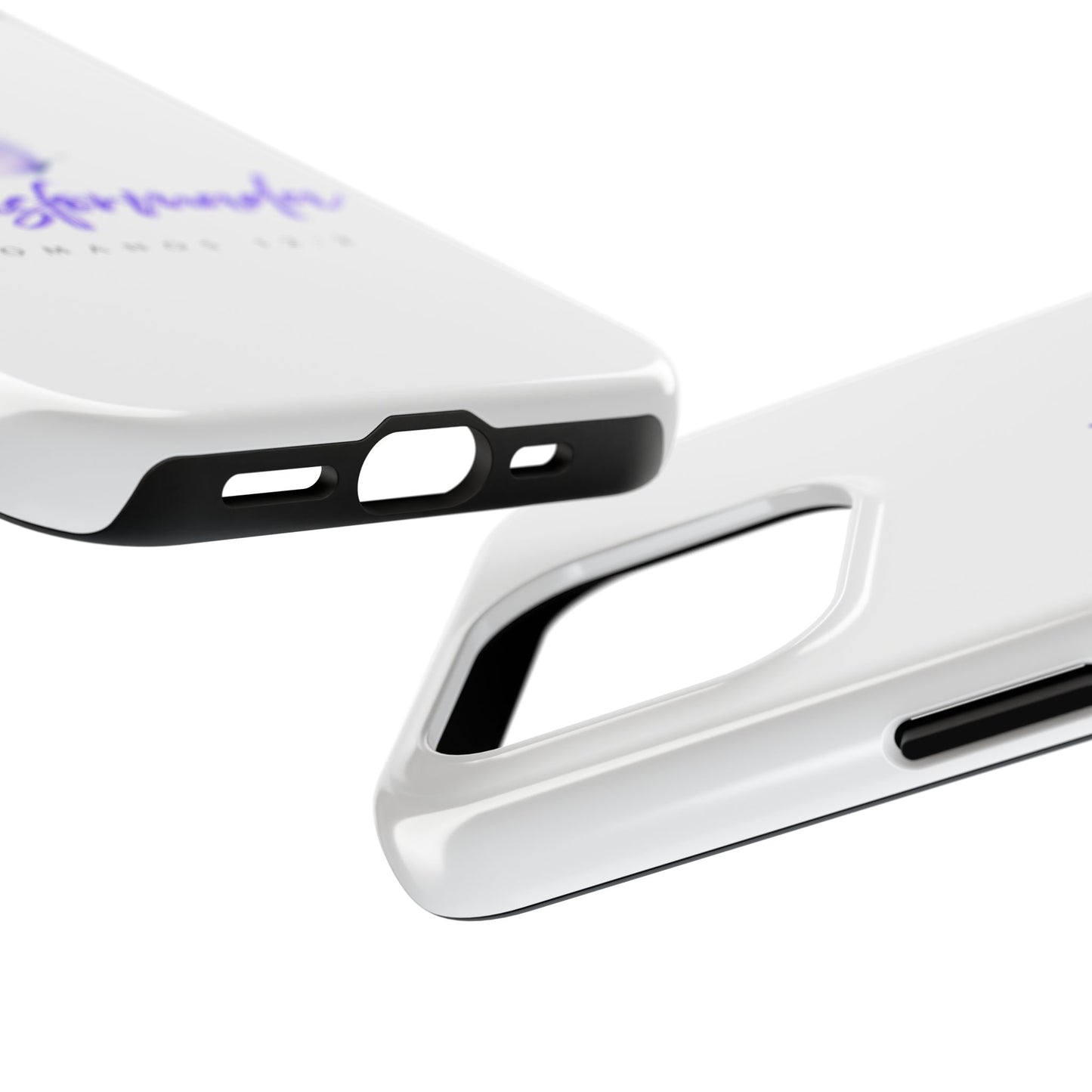 Transformada Phone Case, Inspirational Gift, Scripture Cases, Christian Accessories, Floral Design, Unique Phone Protection