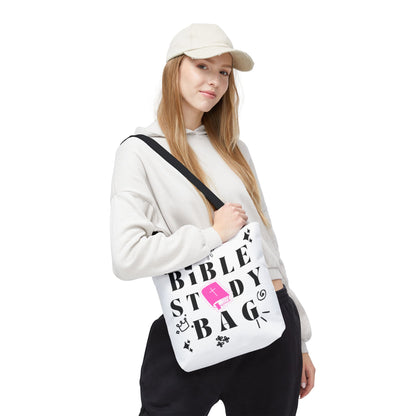 Bible Study Tote Bag - Stylish All-Over Print for Women's Spiritual Journey