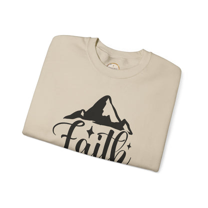 Faith Can Move Mountains Crewneck Sweatshirt