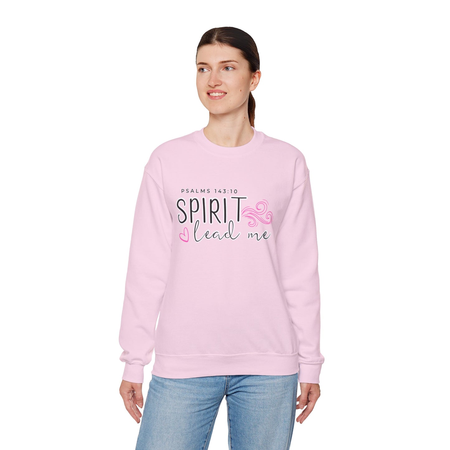 Spirit Lead Me - Inspirational Spirit Crewneck Sweatshirt