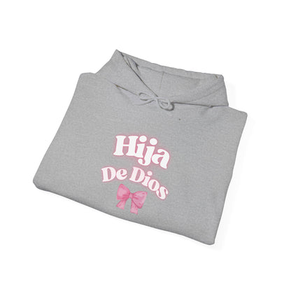 Hija De Dios Hoodie, Unisex Heavy Blend Sweatshirt, Gift for Her, Trendy Streetwear, Cozy Layering Option